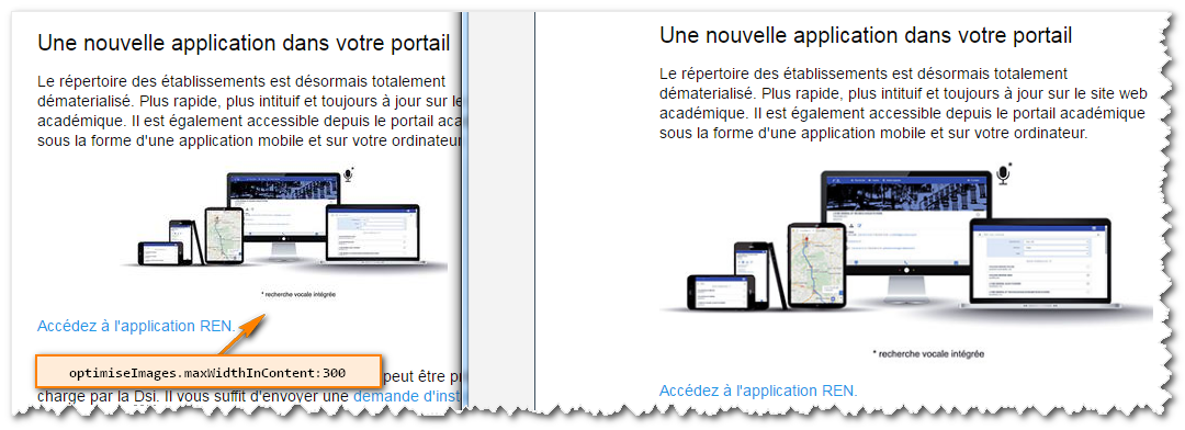 Exemple RENE optimiseImages.maxWidthInContent